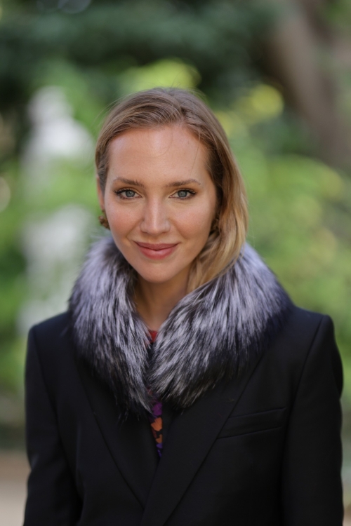 Fur collar of fox Carrie