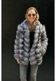 Fur jacket of fox Chloé