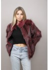 Fur jacket of fox Logan