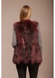 Fur vest of fox Pascal