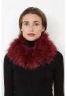 Fur knitted collar of fox Milan