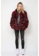 Fur jacket of fox Victoria