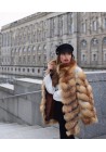 Fur jacket of fox Pamela