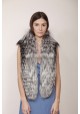 Fur stole of silver fox Paula Bridal Collection