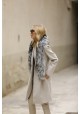 Fur stole of silver fox Paula Bridal Collection