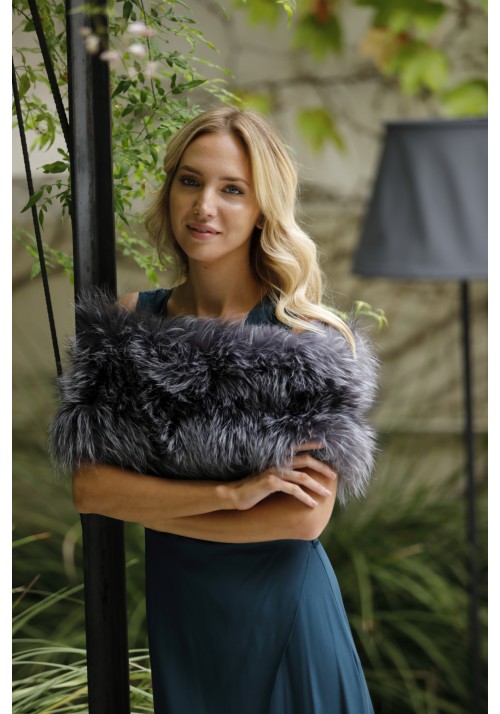 Fur elastic stole of fox Emma Bridal Collection