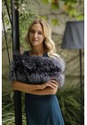 Fur elastic stole of fox Emma Bridal Collection