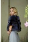 Fur Jacket of raccoon Lille Bridal Collection
