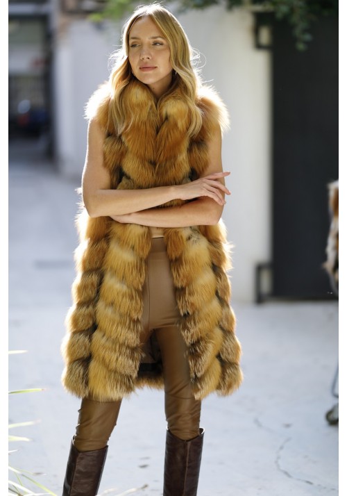 Fur vest of fox Ana