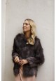 Fur jacket of fox Harper Bridal Collection