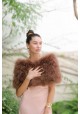 Feather stole of ostrich Kim
