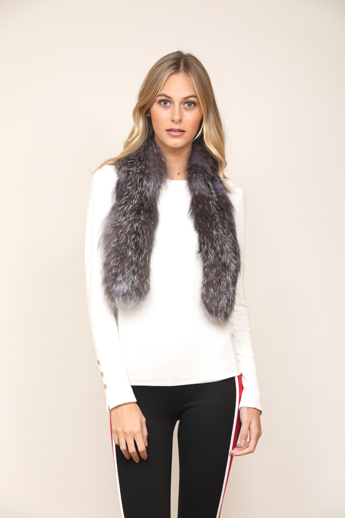 Bufanda Hera Tallas Talla única Colores Gris plateado