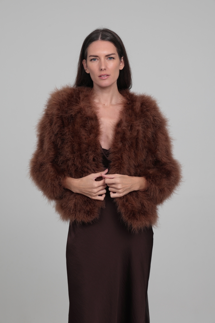 Veste Carol  Couleurs Marron Tailles S/M