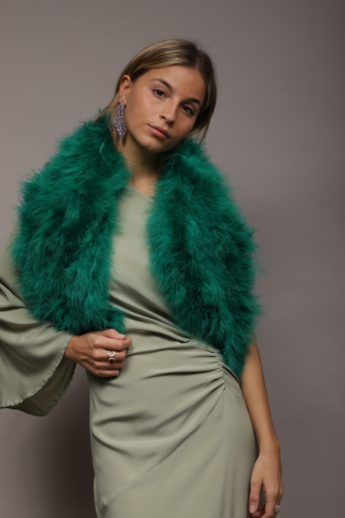 Estola Kim Colores Verde Tallas Talla única