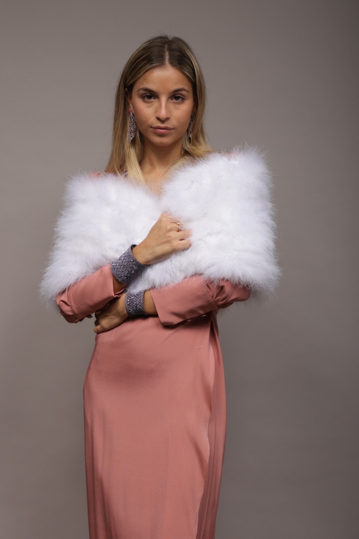 Estola Kim Tallas Talla única Colores Blanco