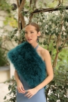 Estola Kim Tallas Talla única Colores Azul claro