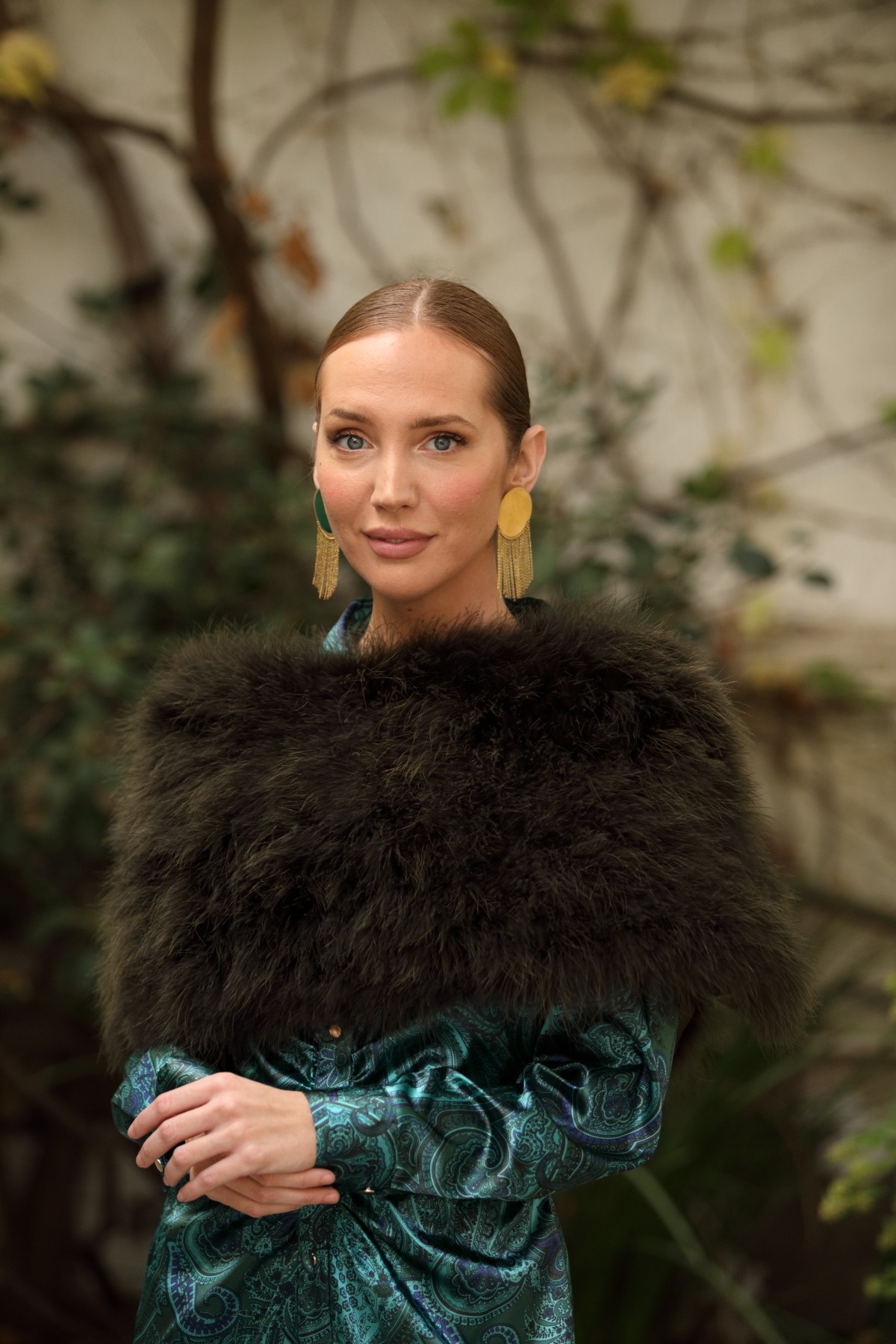 Estola Kim Tallas Talla única Colores Verde Kaki