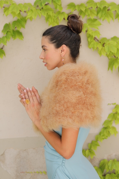 Estola Kim Tallas Talla única Colores Peach