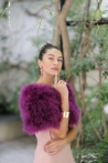Estola Kim Tallas Talla única Colores Azul claro