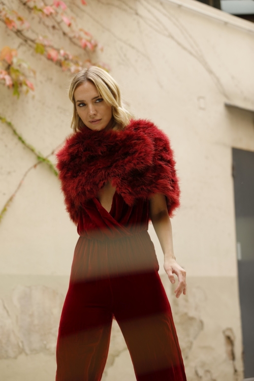 Estola Kim Colores Burdeos Tallas Talla única