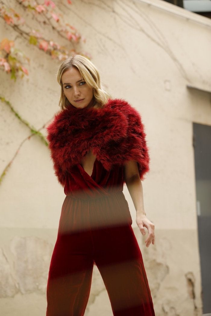 Estola Kim Colores Burdeos Tallas Talla única