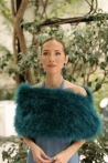 Estola Kim Tallas Talla única Colores Azul claro