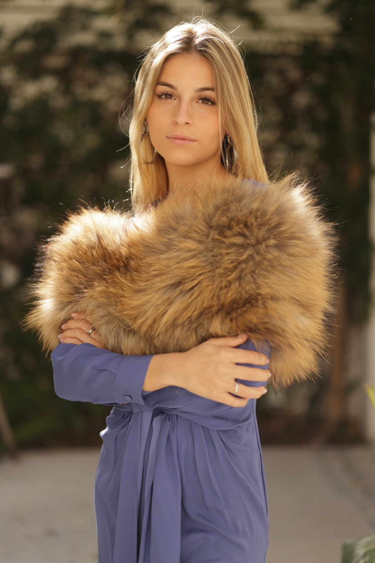 Estola Emma - Talla única, Beige