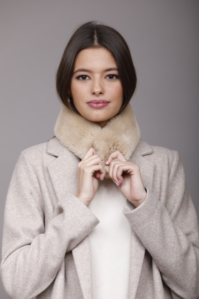 Cuello Carol Tallas Talla única Colores Beige