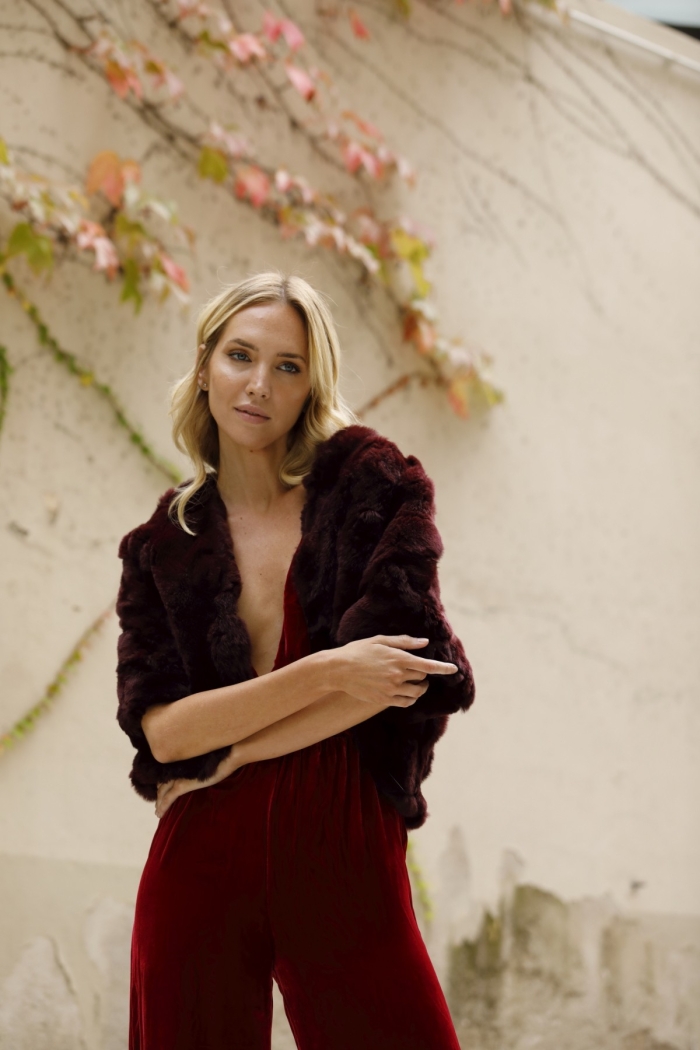 Chaqueta Marina Tallas S Colores Burdeos