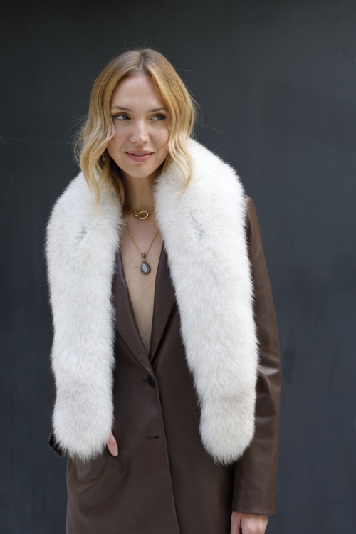 Estola  Stella Tallas Talla única Colores Blanco