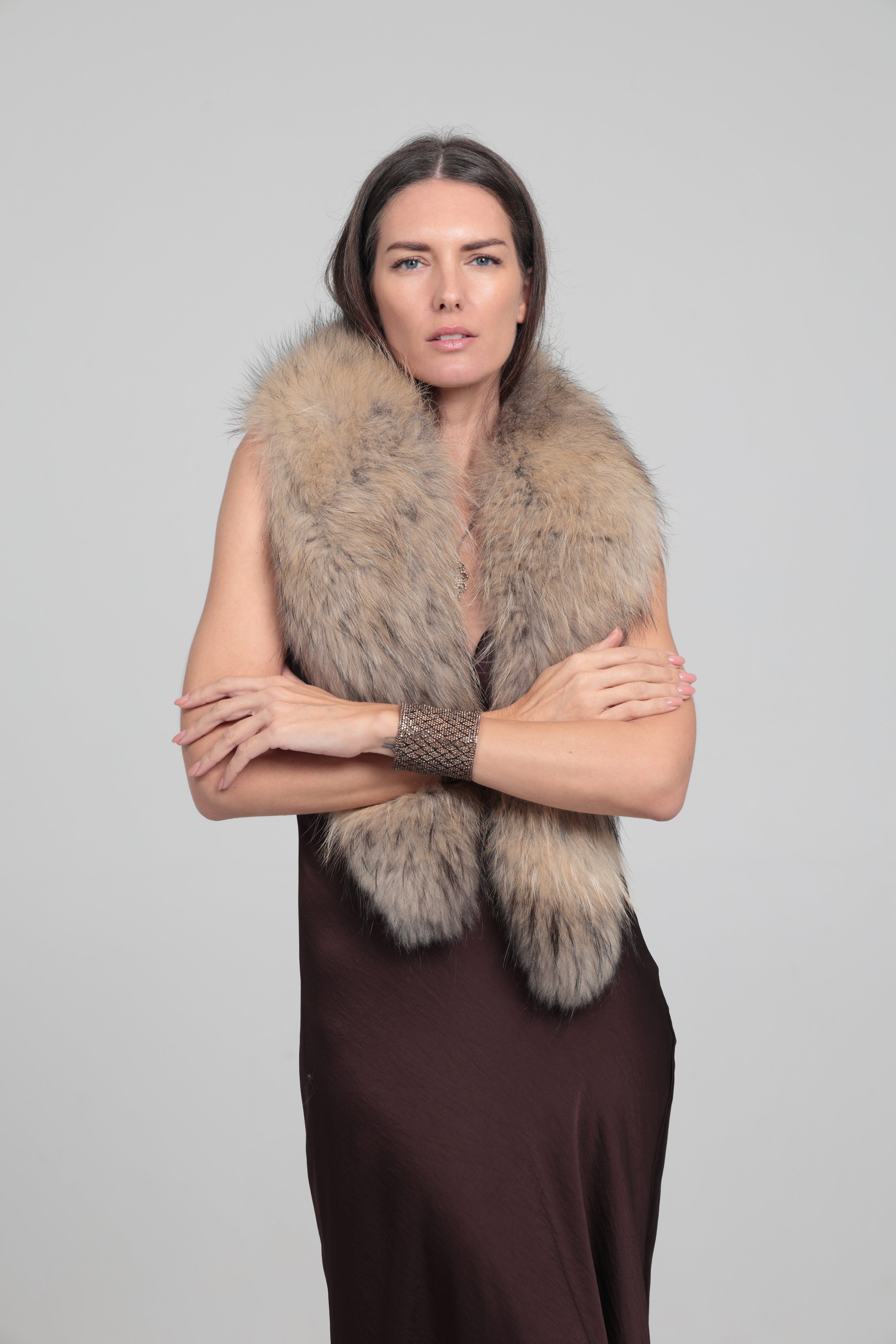 Stole Stella - One size, Beige