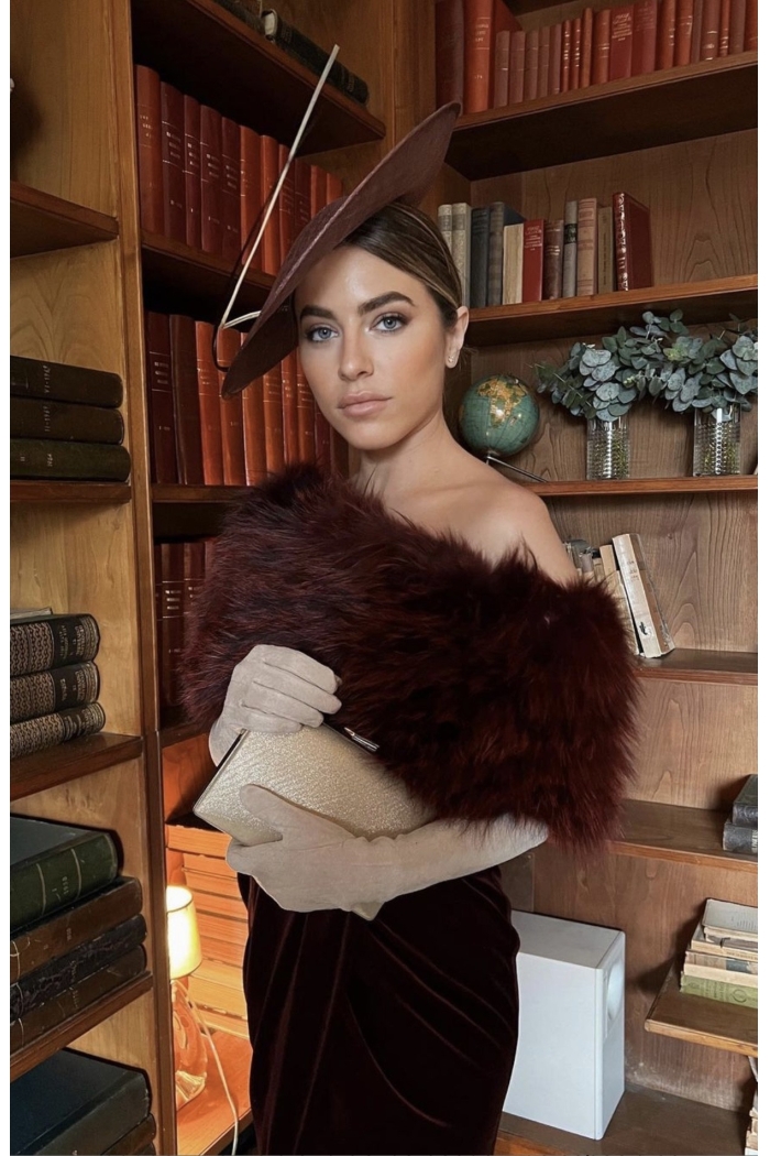 Estola Grace Colores Burdeos Tallas Talla única