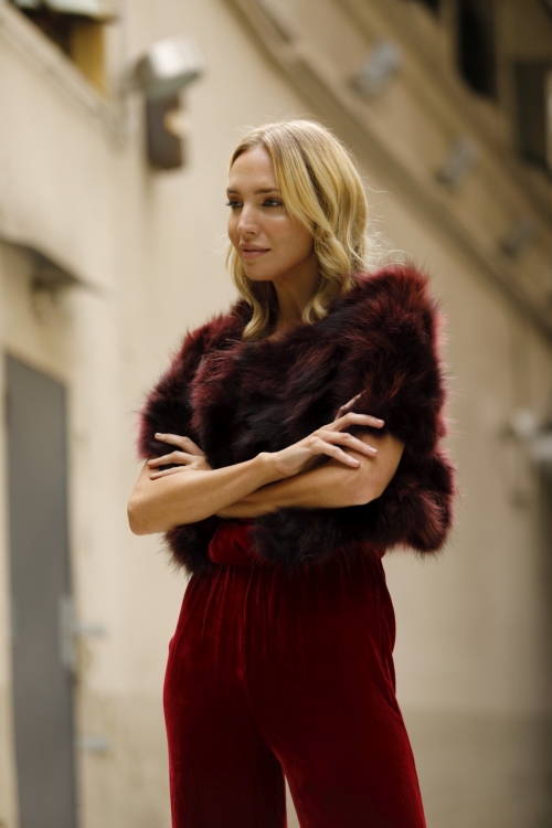 Chaqueta Lille Tallas S Colores Burdeos