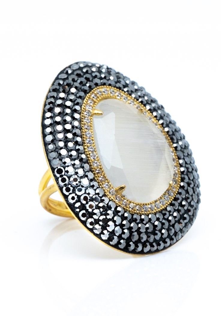 Anillo Melany Colores Blanco Tallas Adaptable