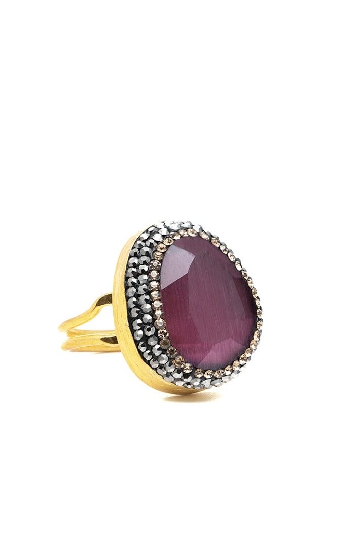 Anillo Brigitte Tallas Adaptable Colores Rosa Fuerte