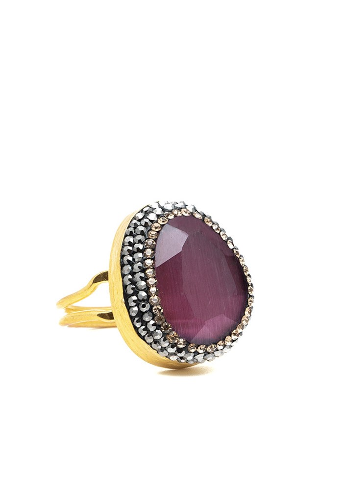 Anillo Brigitte Tallas Adaptable Colores Rosa Fuerte