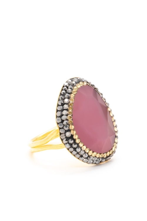 Anillo Monet Colores Rosa Tallas Adaptable