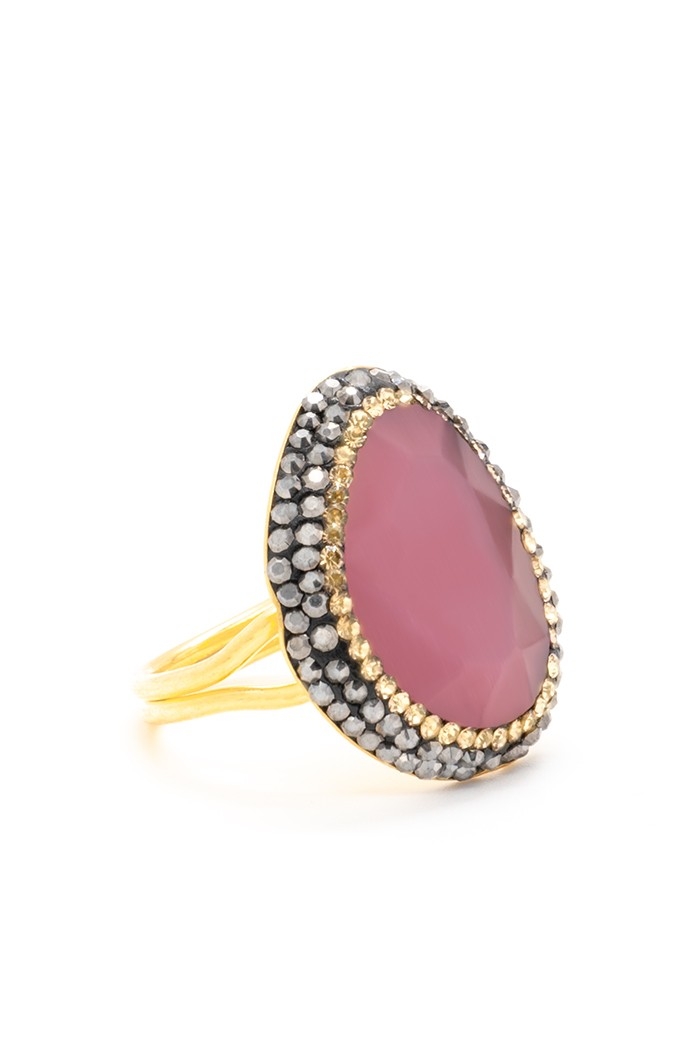 Anillo Monet Colores Rosa Tallas Adaptable