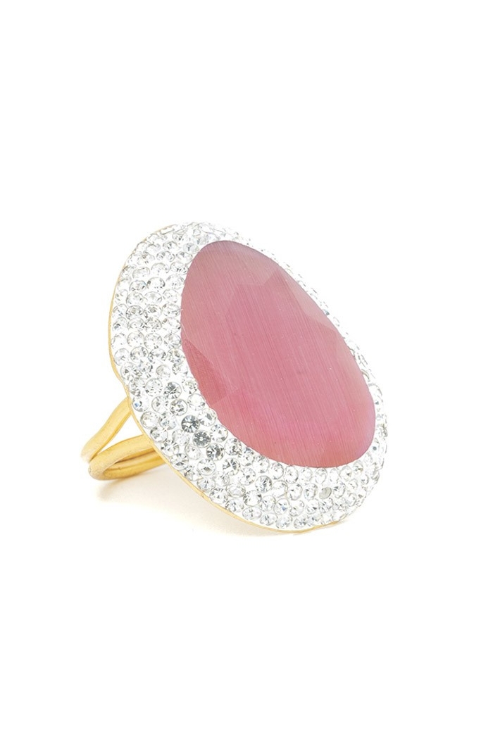Anillo Nora Colores Rosa Tallas Adaptable