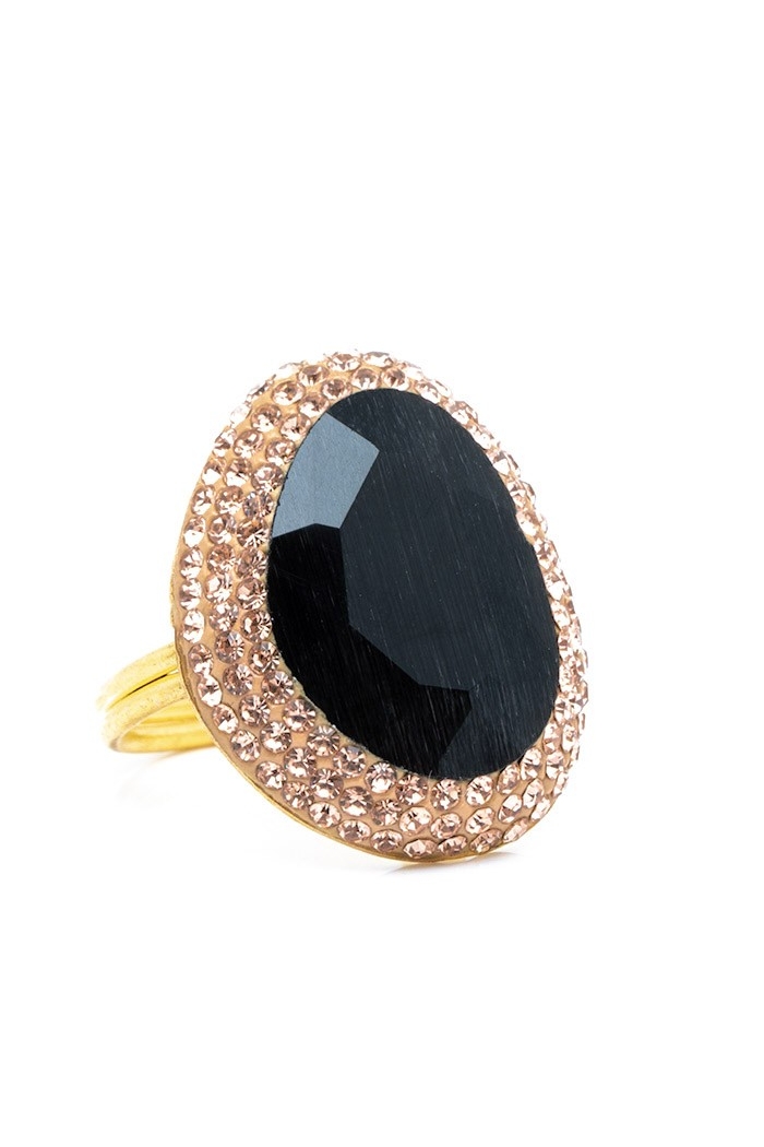 Anillo Payton Colores Negro Tallas Adaptable