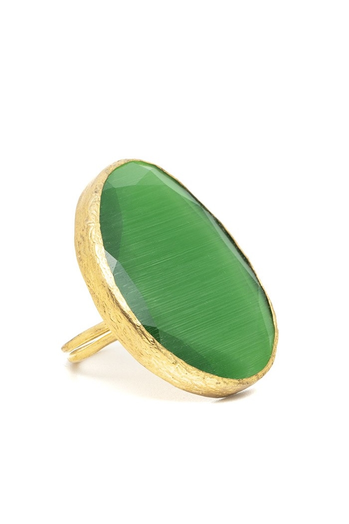 Anillo Ann Colores Verde Tallas Adaptable