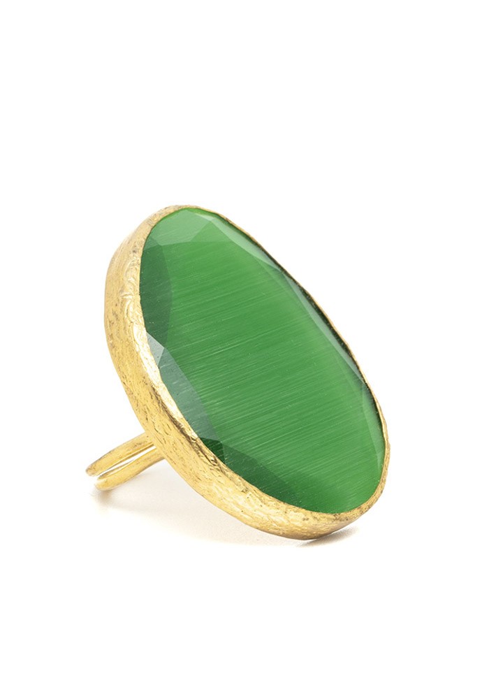 Anillo Ann Colores Verde Tallas Adaptable