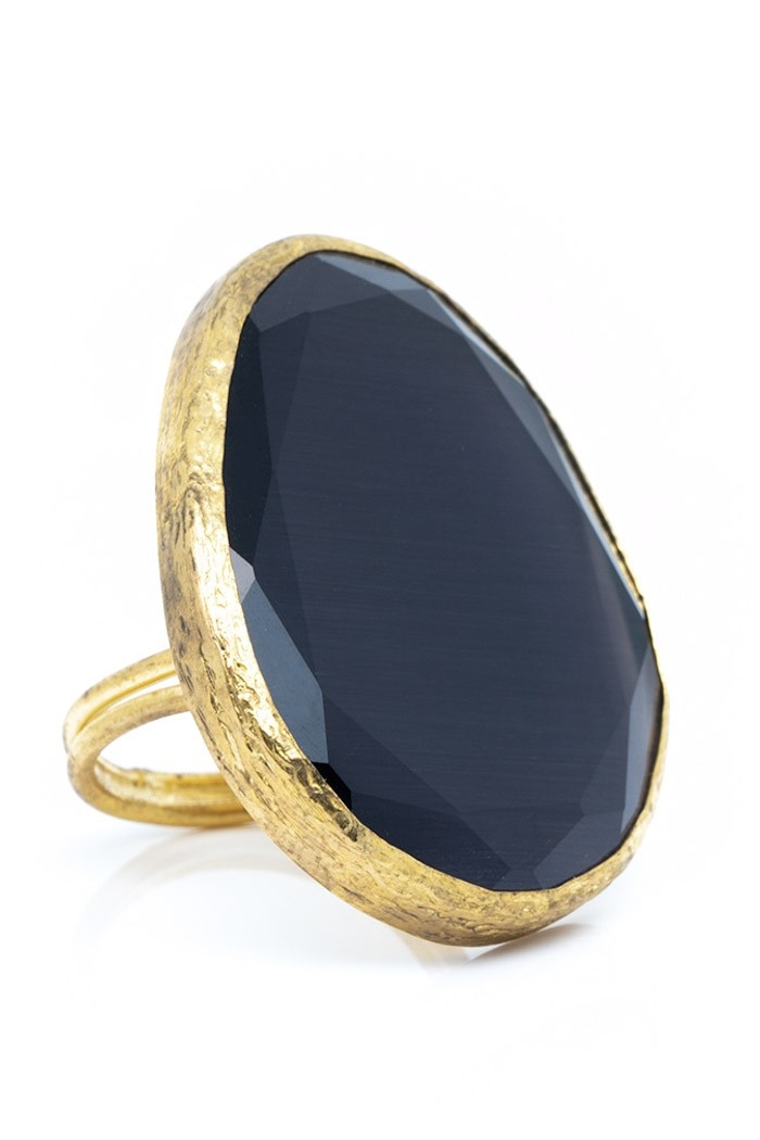 Anillo Ann Colores Azul Noche Tallas Adaptable