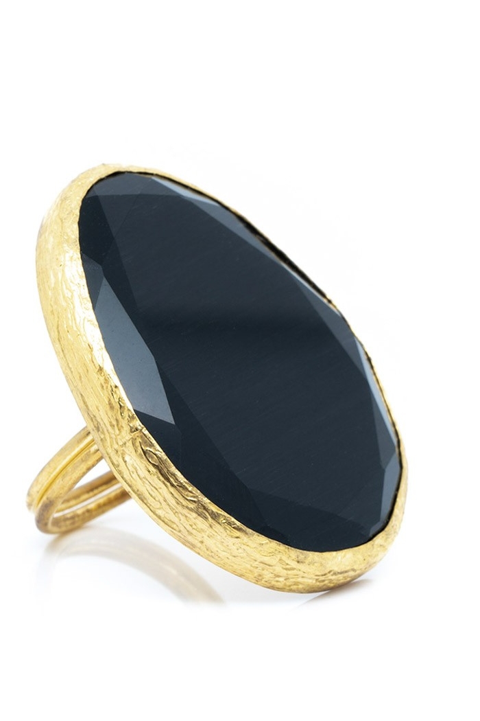 Anillo Ann Colores Negro Tallas Adaptable