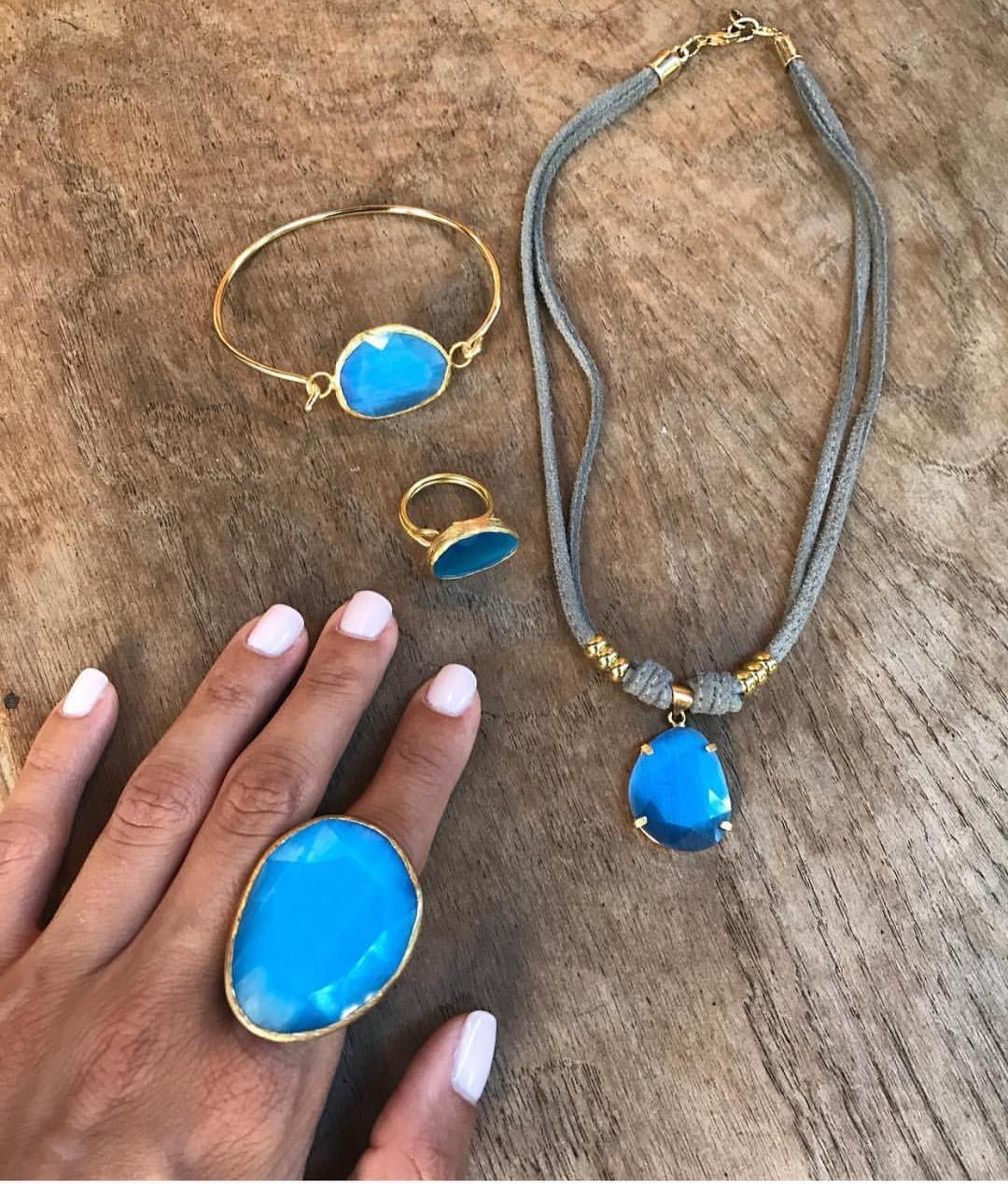 Anillo Ann Colores Azul Tallas Adaptable