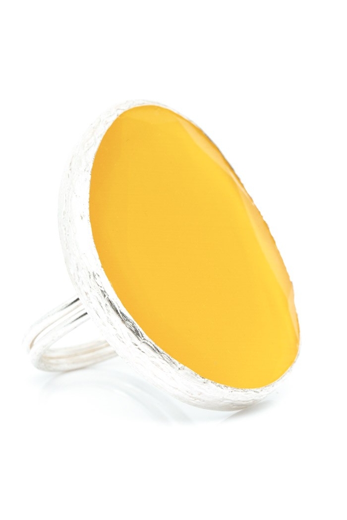 Anillo Margie Colores Mostaza Tallas Adaptable