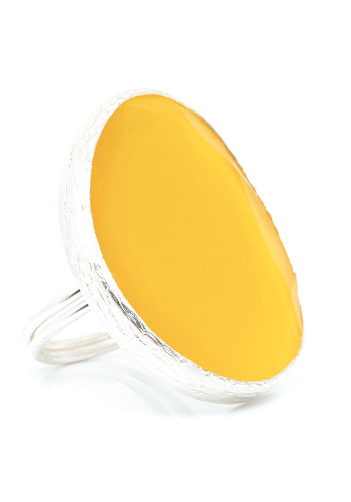 Anillo Margie Colores Mostaza Tallas Adaptable