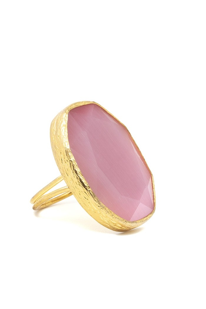 Bague Katy  Couleurs Rose Tailles Adaptable
