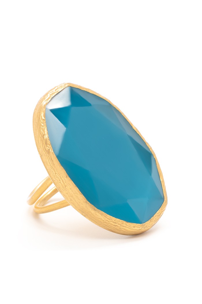 Anillo Katy Colores Azul Tallas Adaptable