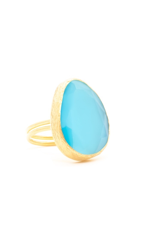 Anillo Cecily Tallas Adaptable Colores Azul mar
